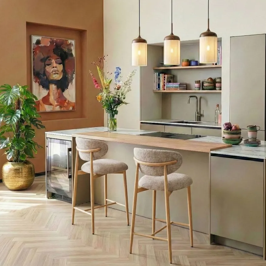 Barkruk Cleo Beige