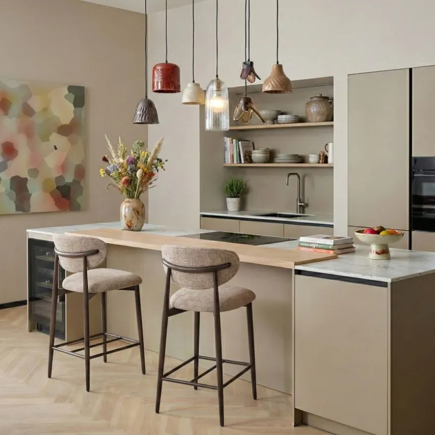 Barkruk Cleo Beige