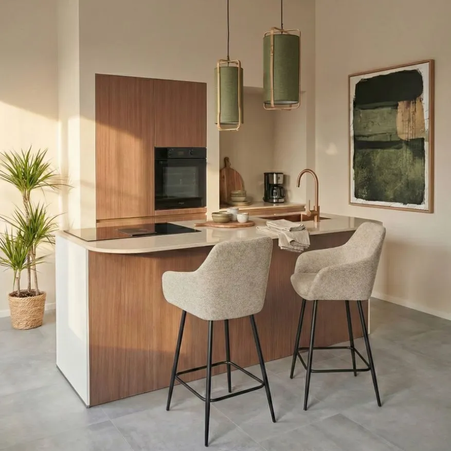 Barkruk Dinant Beige