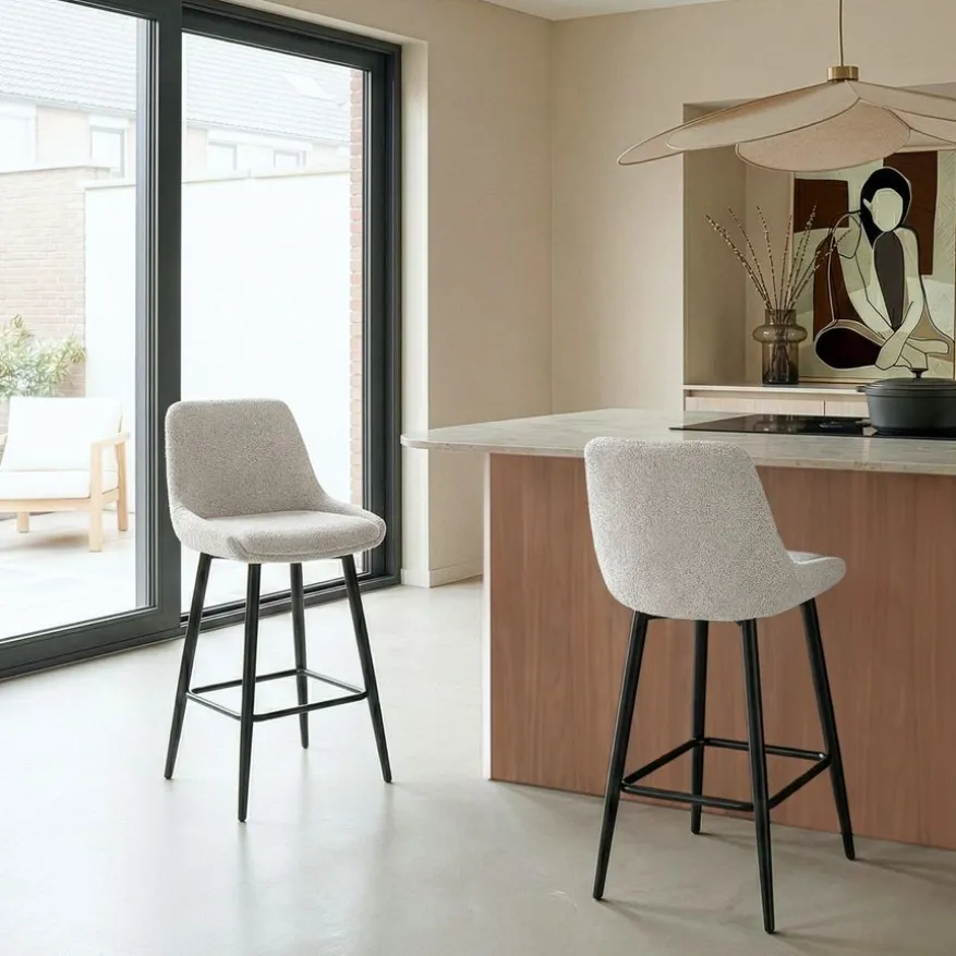 Barkruk Hasselt Crème