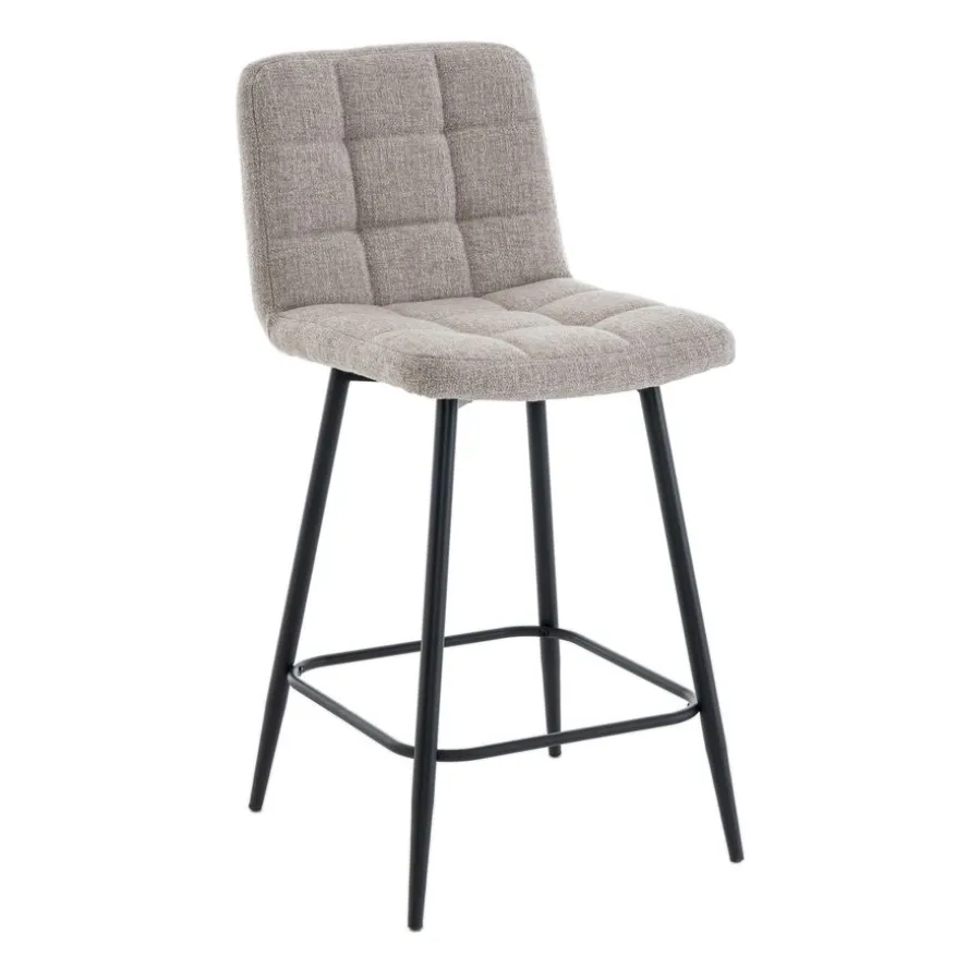 Barkruk Luik Beige