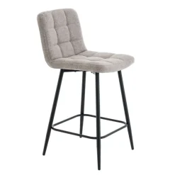 Barkruk Luik Beige