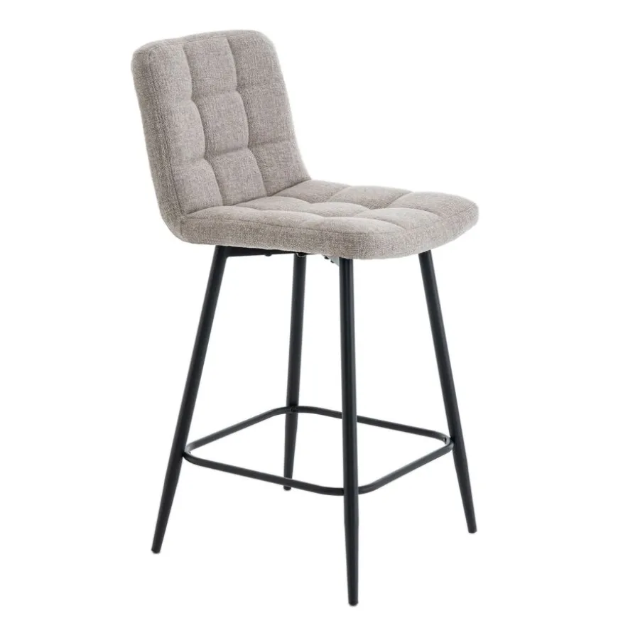Barkruk Luik Beige