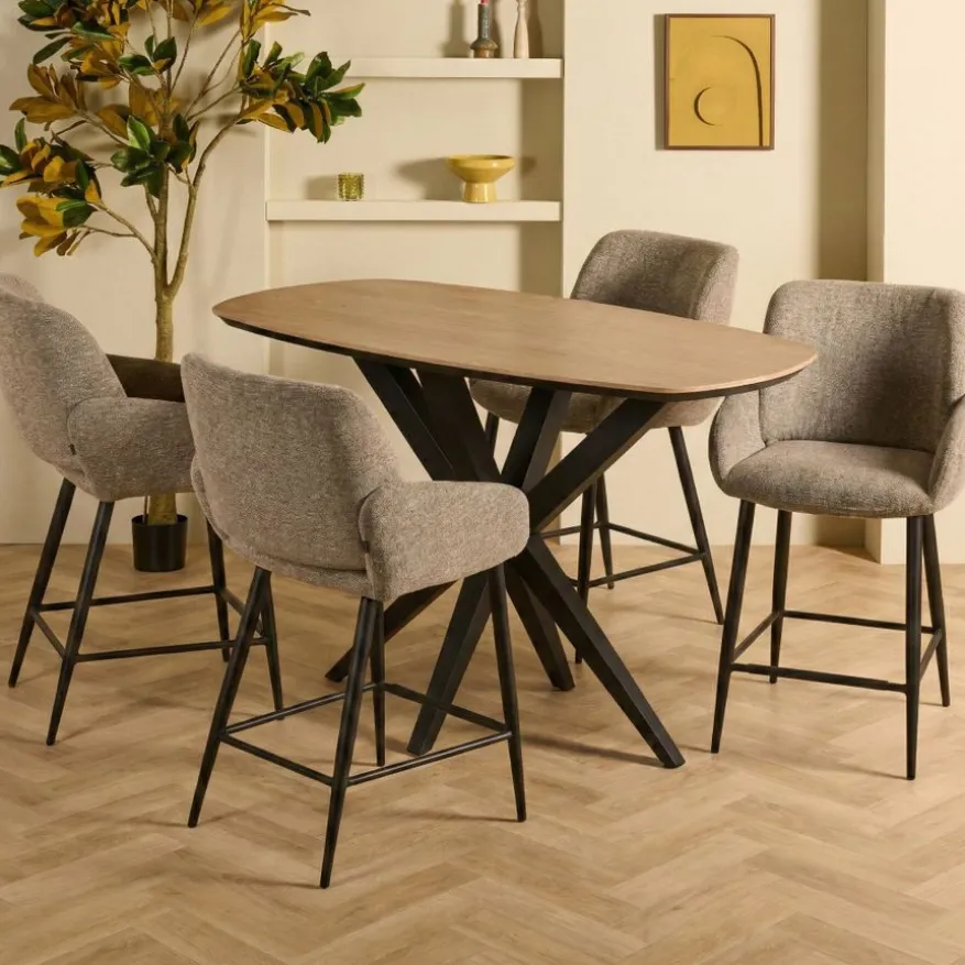 Bartafel Funky Naturel - 160x80 cm