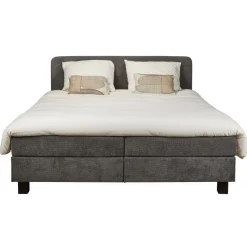 Bed Bilbao Donkergrijs - 180x200 cm