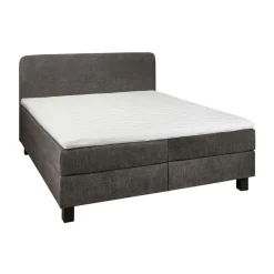 Bed Bilbao Donkergrijs - 160x200 cm