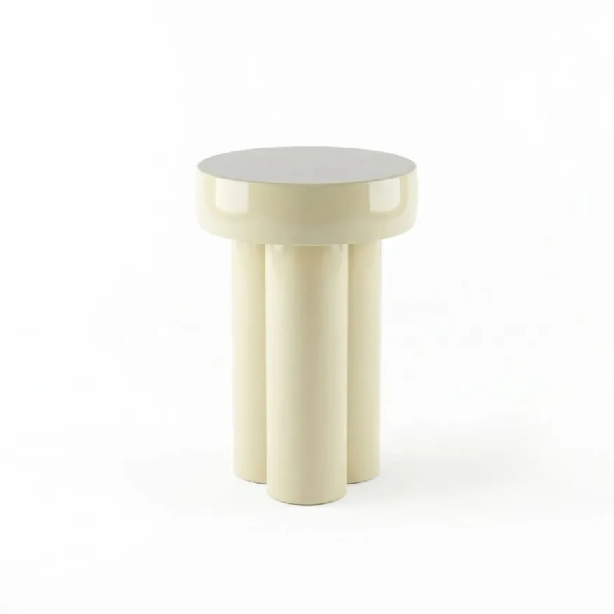 Bijzettafel Bund Crème - Ø 30 cm