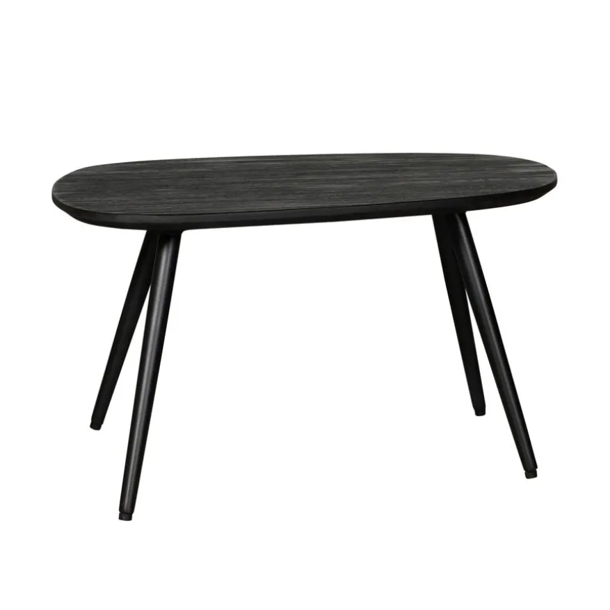 Bijzettafel Comporta Zwart - set 2 stuks