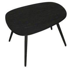 Bijzettafel Comporta Zwart - set 2 stuks