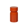 Bijzettafel Cones Aarderood - Ø 30 cm