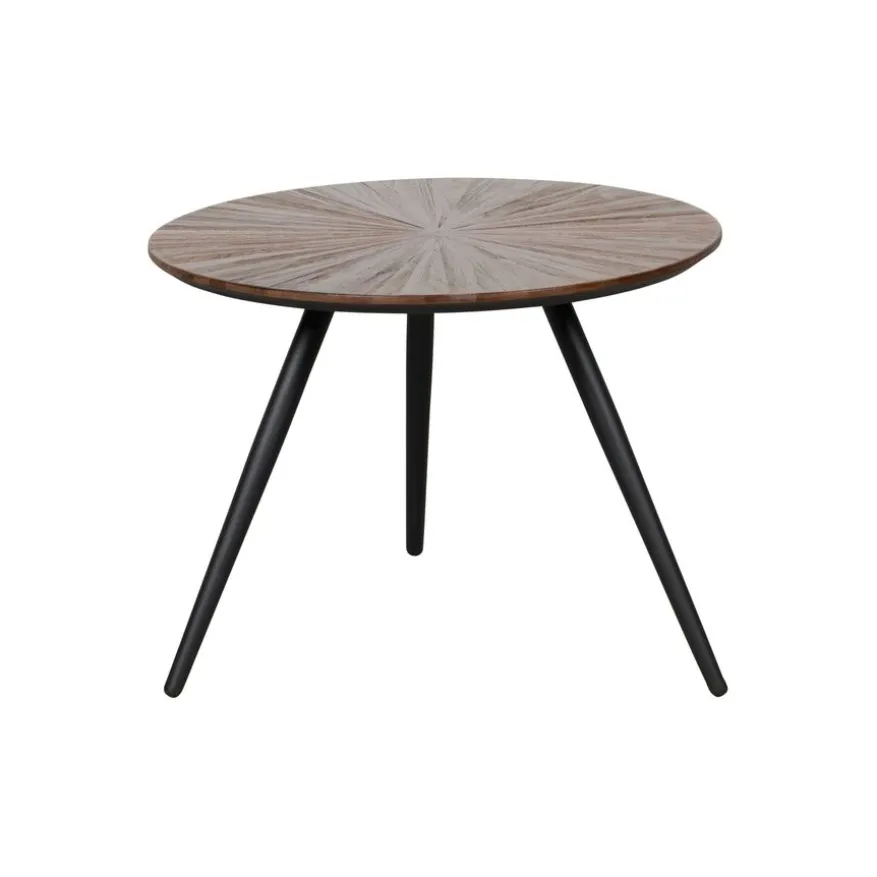 Bijzettafel Corse Bruin - set 2 stuks