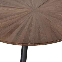 Bijzettafel Corse Bruin - set 2 stuks