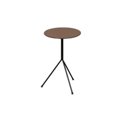 Bijzettafel Coup Bruin - Ø 30 cm