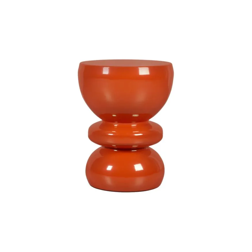 Bijzettafel Freiburg Oranje - Ø 40 cm