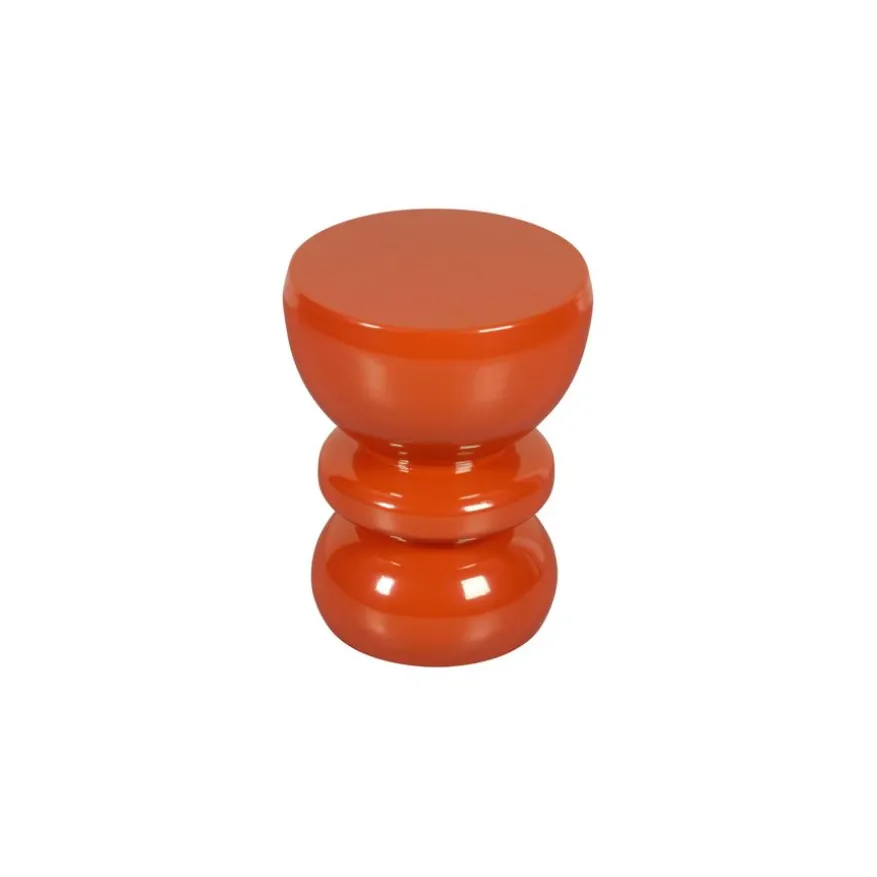 Bijzettafel Freiburg Oranje - Ø 40 cm