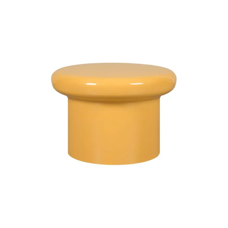 Bijzettafel Keulen Geel - Ø55 cm