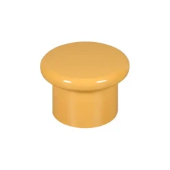 Bijzettafel Keulen Geel - Ø55 cm