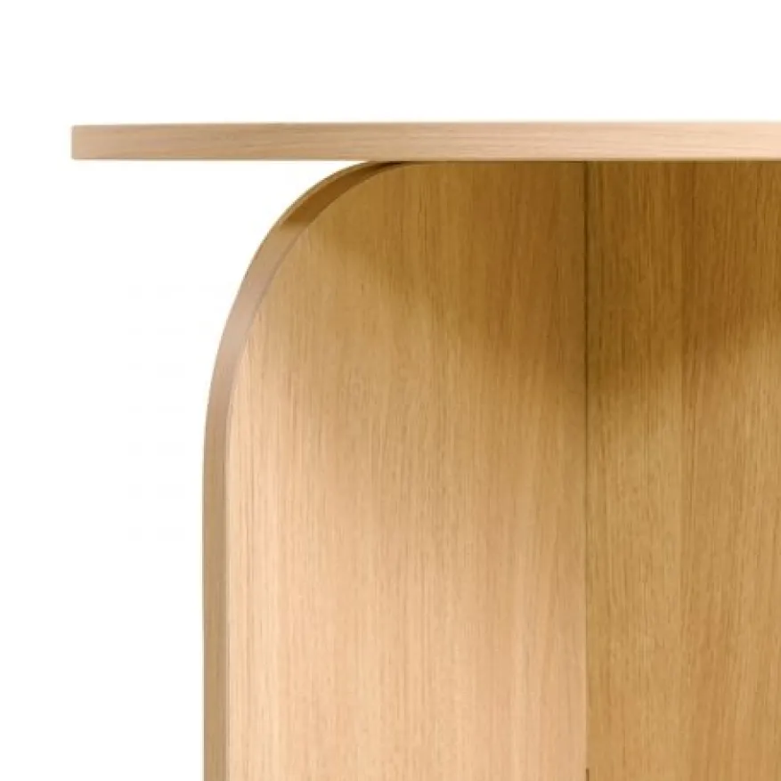 Bijzettafel Laila Naturel - Ø 45 cm