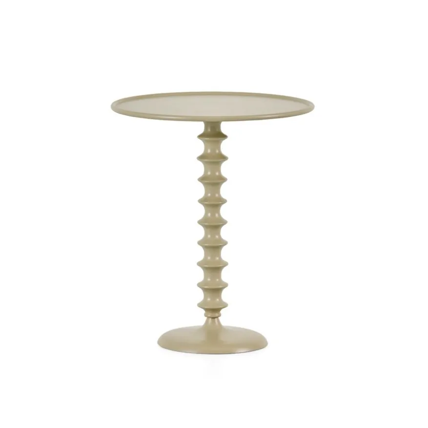 Bijzettafel Marty Beige - Ø 50 cm