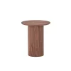 Bijzettafel Misk Bruin - Ø 40 cm