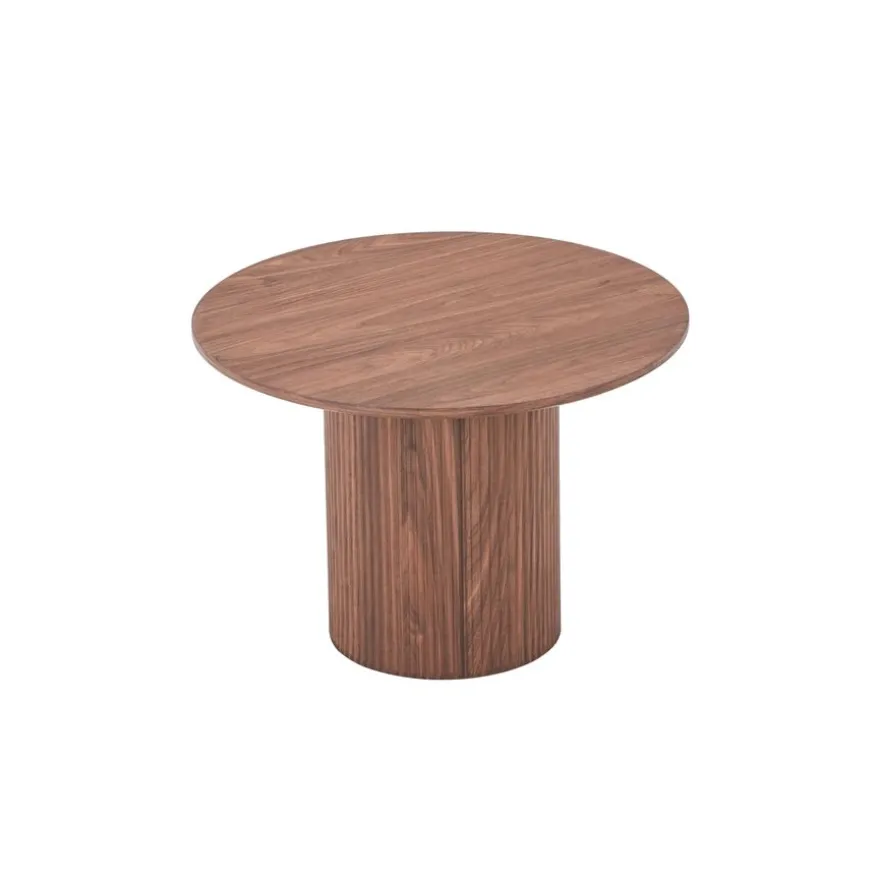 Bijzettafel Misk Bruin - Ø 60 cm