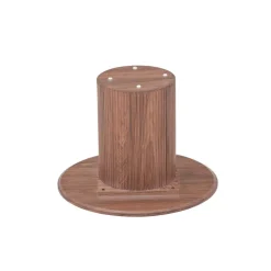 Bijzettafel Misk Bruin - Ø 60 cm