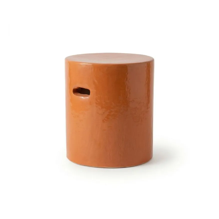 Bijzettafel Orange Terra - Ø 37 cm