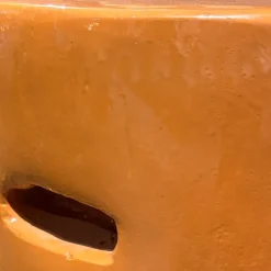 Bijzettafel Orange Terra - Ø 37 cm