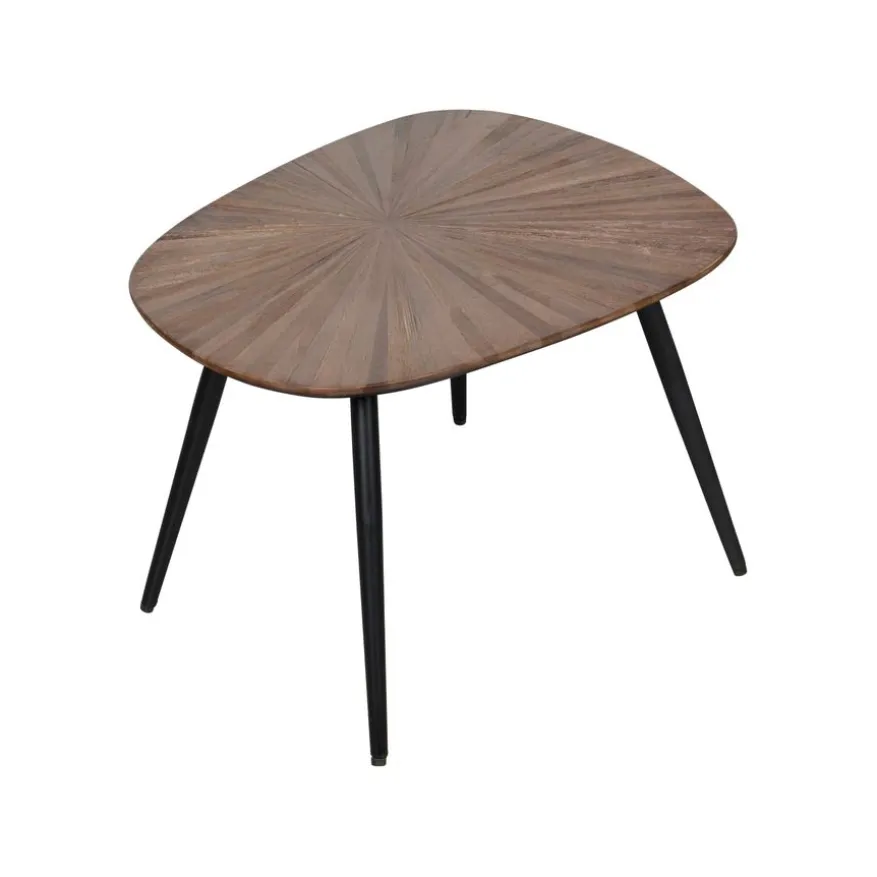 Bijzettafel Rhone Bruin - set 2 stuks