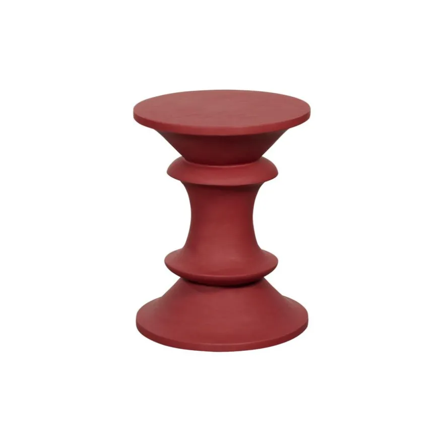Bijzettafel Wenen Bordeaux - Ø 37 cm