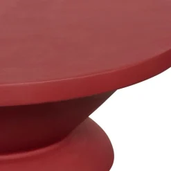 Bijzettafel Wenen Bordeaux - Ø 37 cm