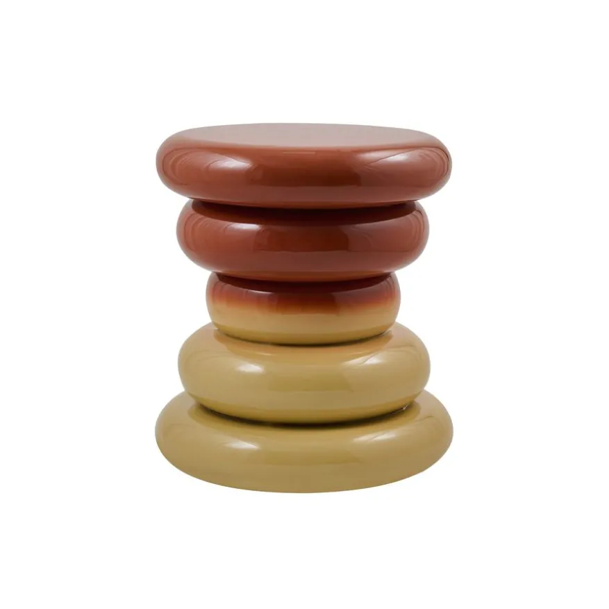 Bijzettafel Zigzag Terra - Ø 40 cm