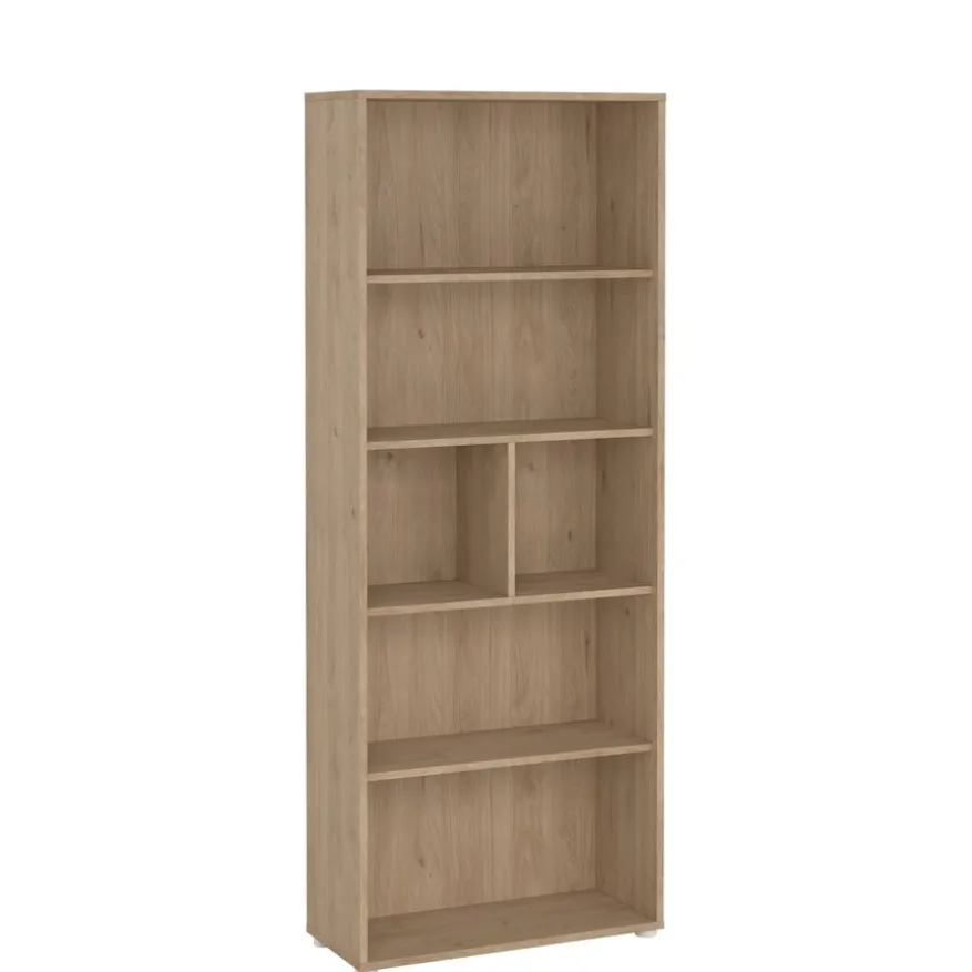 Boekenkast Bram Eiken - 80x205x35 cm