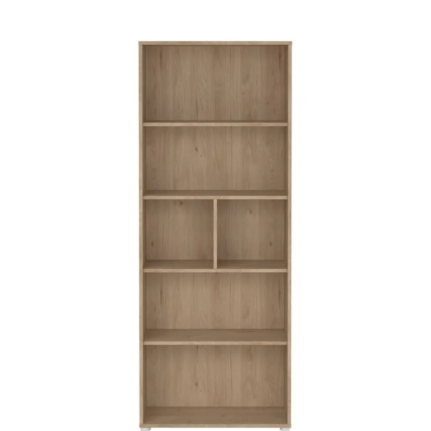 Boekenkast Bram Eiken - 80x205x35 cm