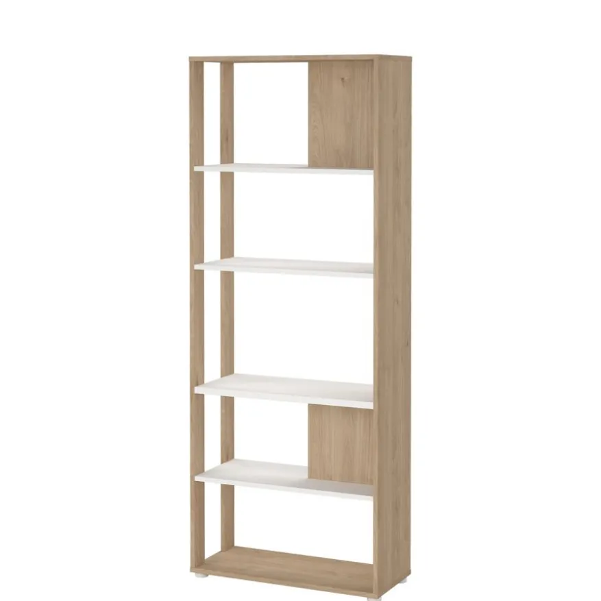 Boekenkast Bram Eiken - 80x205x35 cm