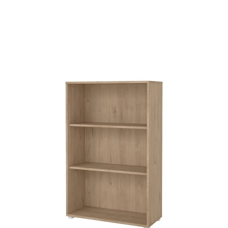 Boekenkast Bram Eiken - 80x124x35 cm