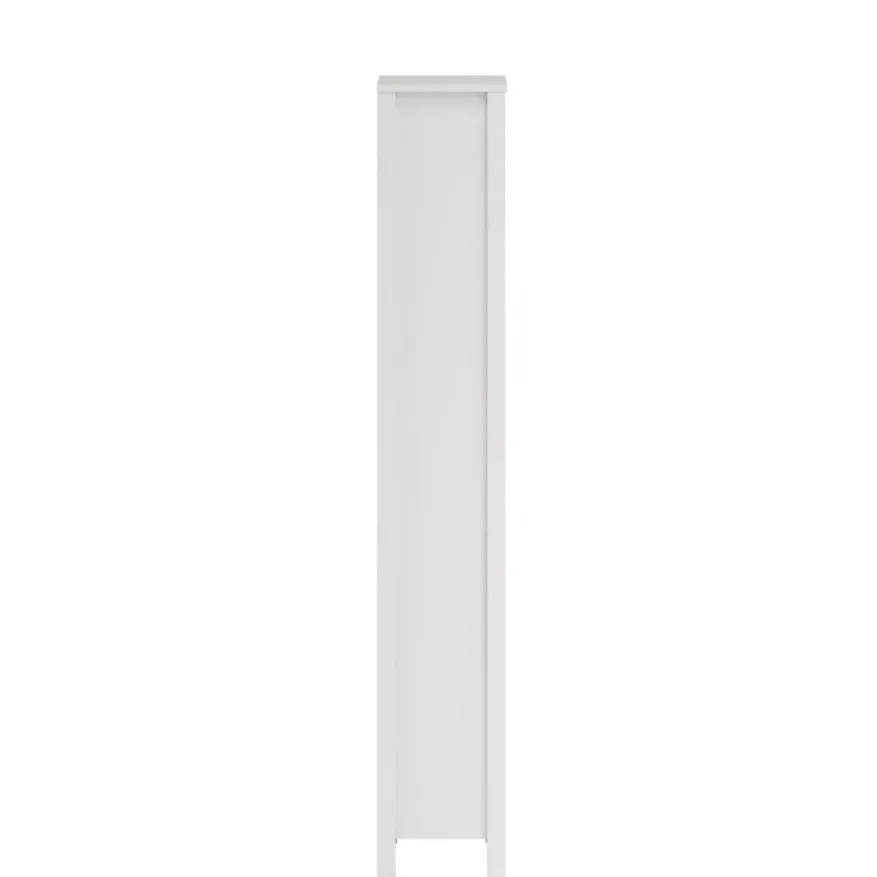 Boekenkast Dallas Wit - 78x199x33 cm