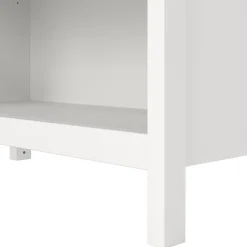 Boekenkast Dallas Wit - 78x199x33 cm