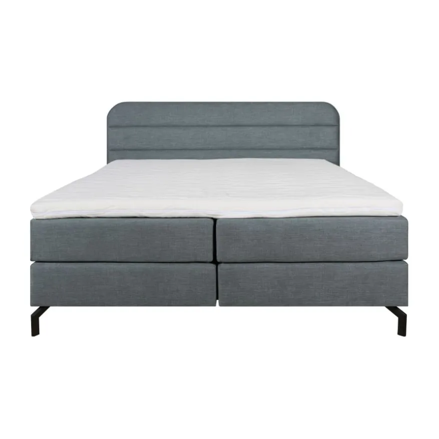 Boxspring Barcelona Blauw - 180x200 cm