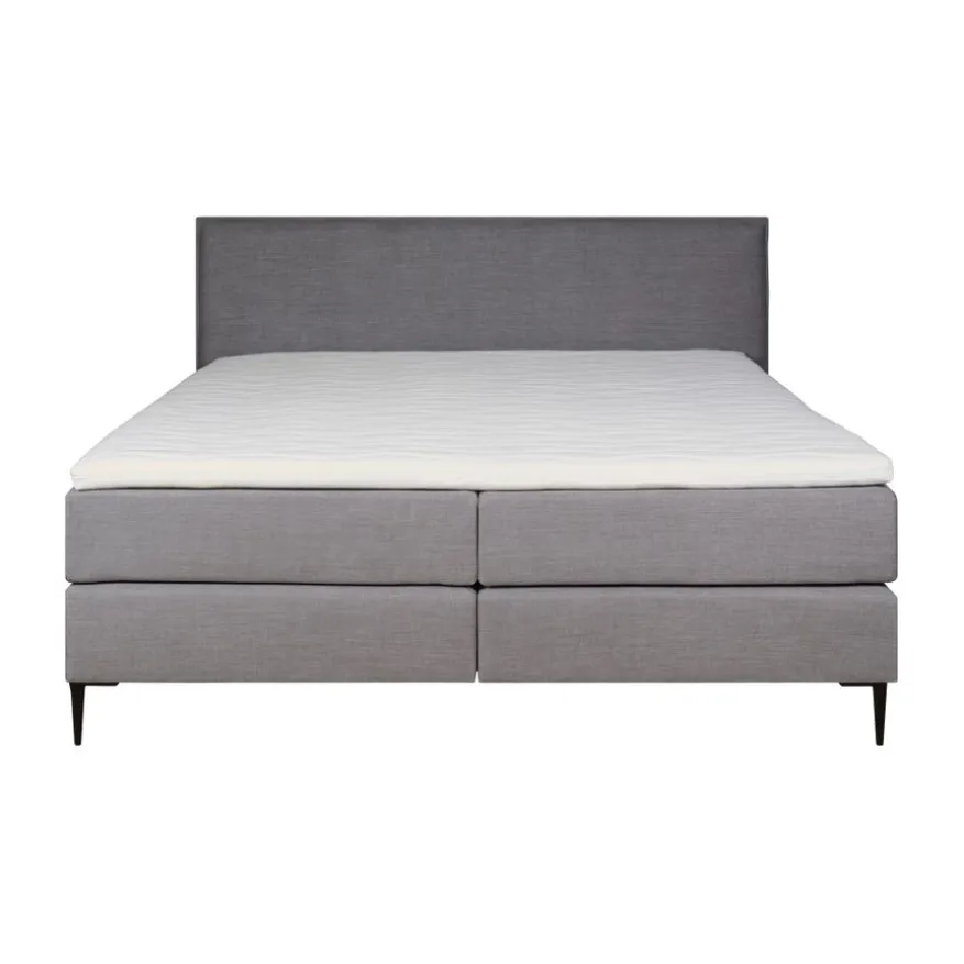 Boxspring Barcelona Grijs - 180x200 cm