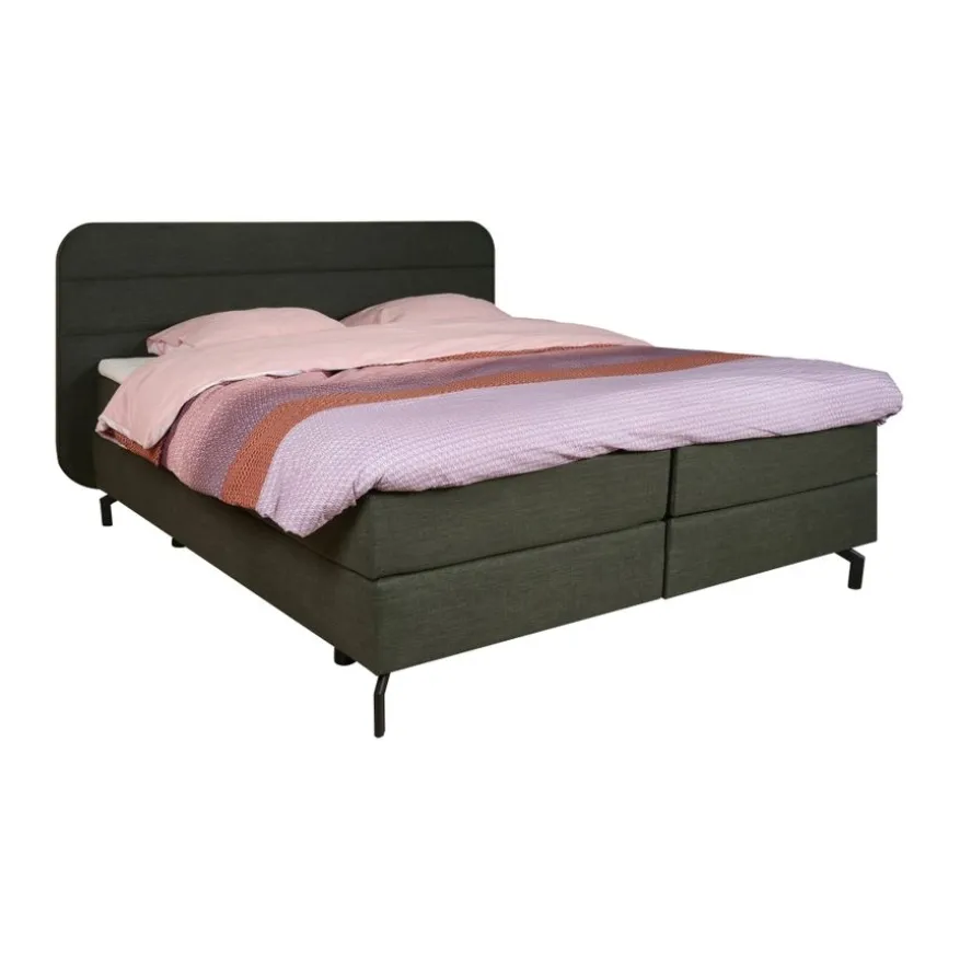 Boxspring Barcelona Groen - 180x200 cm