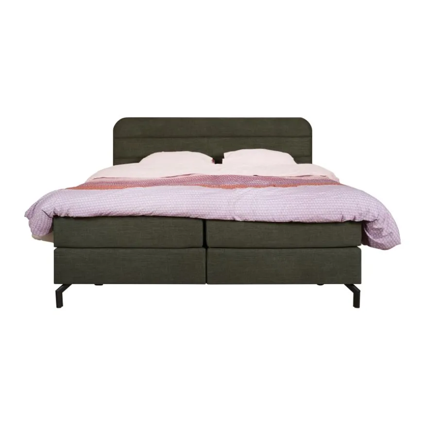 Boxspring Barcelona Groen - 180x200 cm