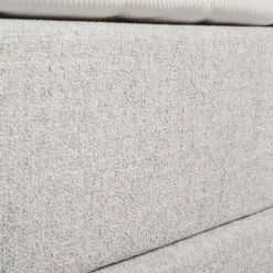 Boxspring Madrid Lichtgrijs - 180x200 cm