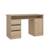 Bureau Boston Eiken - 126x76x55 cm