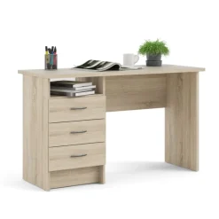 Bureau Boston Eiken - 121x73x49 cm