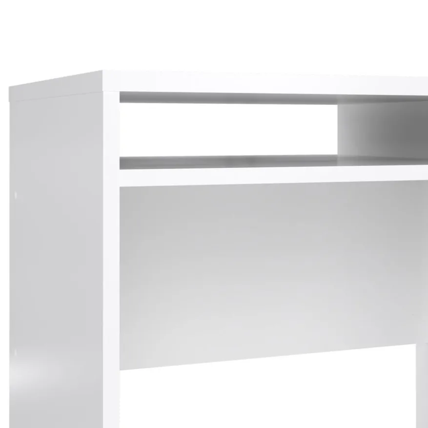 Bureau Boston Hoogglans Wit - 111x78x49 cm