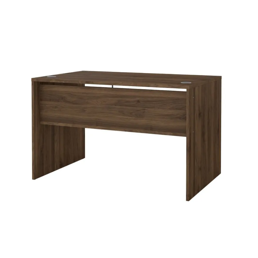 Bureau Boston Walnootbruin - 120x75x75 cm