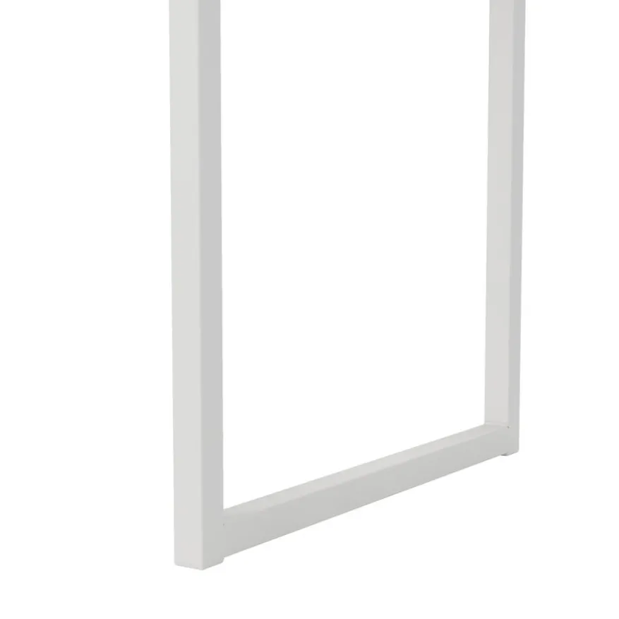 Bureau Boston Wit / Eiken - 130x77x49 cm