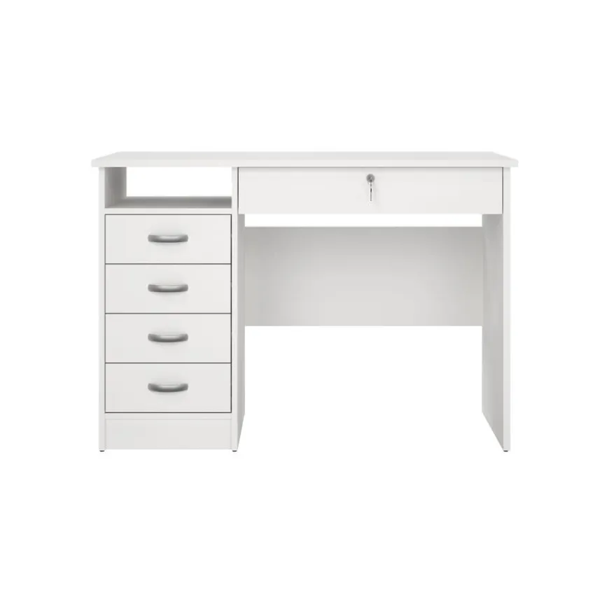 Bureau Boston Wit - 110x76x49 cm