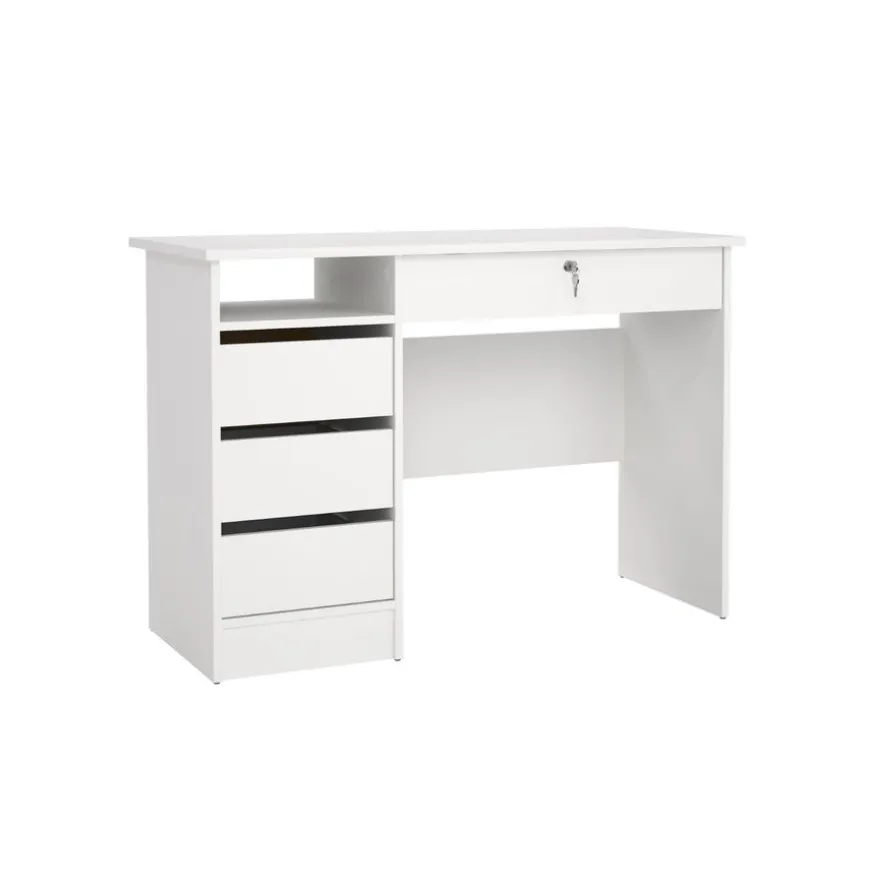 Bureau Boston Wit - 110x76x49 cm